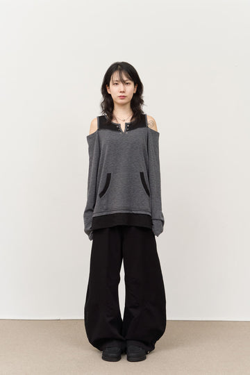 (W) Off Slub Top